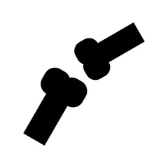 bone icon or logo isolated sign symbol vector illustration - high quality black style vector icons
