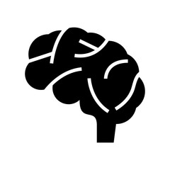 brain icon or logo isolated sign symbol vector illustration - high quality black style vector icons
