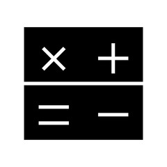 calculations icon or logo isolated sign symbol vector illustration - high quality black style vector icons
