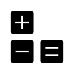 Obraz premium calculations icon or logo isolated sign symbol vector illustration - high quality black style vector icons 