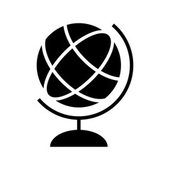 globe icon or logo isolated sign symbol vector illustration - high quality black style vector icons
