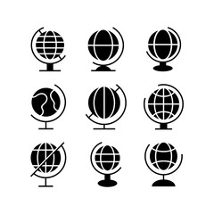 Fototapeta premium globe icon or logo isolated sign symbol vector illustration - high quality black style vector icons 