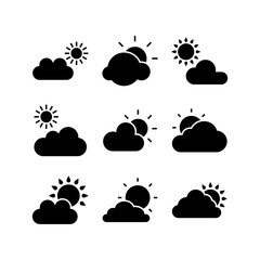 meteorology icon or logo isolated sign symbol vector illustration - high quality black style vector icons
