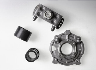 Parts and components of compressor units of refrigerating and freezing chambers and climate control...