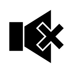 silent icon or logo isolated sign symbol vector illustration - high quality black style vector icons
