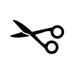 surgery scissors icon or logo isolated sign symbol vector illustration - high quality black style vector icons
