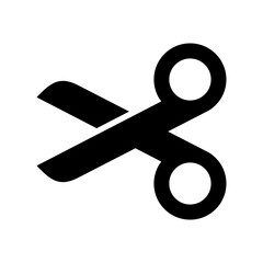 surgery scissors icon or logo isolated sign symbol vector illustration - high quality black style vector icons
