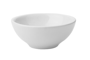 white bowl isolated on transparent png