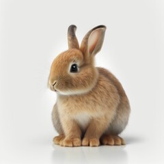 Obraz premium portrait of an adorable bunny generative AI