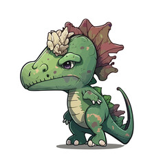 Obraz premium cute dinosaur cartoon style