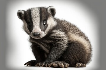 Lovely Baby Animal Badger