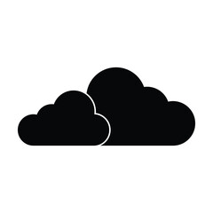 cloud icon, sky vector, wed illustration