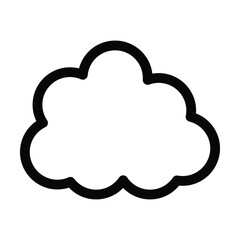 cloud icon, sky vector, wed illustration