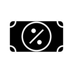 discount icon or logo isolated sign symbol vector illustration - high quality black style vector icons
