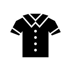 Naklejka premium shirt icon or logo isolated sign symbol vector illustration - high quality black style vector icons 