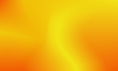 Abstract Blurred yellow and orange background. Soft gradient backdrop.  For brochure covers, flyers, booklets, branding. Vector illustration of bright color background.