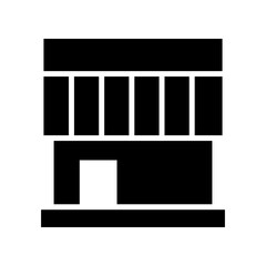 store icon or logo isolated sign symbol vector illustration - high quality black style vector icons
