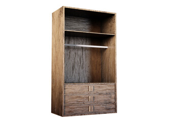 High-Quality 3D Cabinet Design for Game Assets