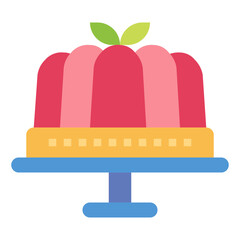 cake flat icon style
