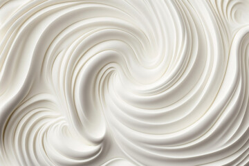 White texture of cream background.Generative AI