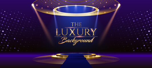 Blue Pink Red Golden Stage Spotlights Awards Graphics Background Celebration. Red Carpet Entry Show. Entertainment Hollywood Bollywood Template Design. Awards Background Theater Drama Steps Floor. 