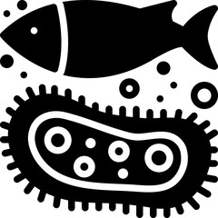 organisms solid style icon