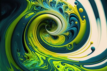 Abstract liquid background