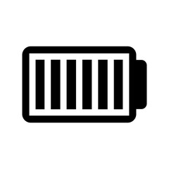 battery level icon or logo isolated sign symbol vector illustration - high quality black style vector icons

