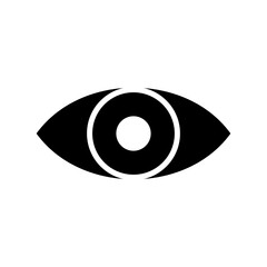 eye icon or logo isolated sign symbol vector illustration - high quality black style vector icons
