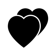 heart icon or logo isolated sign symbol vector illustration - high quality black style vector icons
