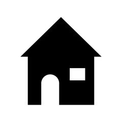 home icon or logo isolated sign symbol vector illustration - high quality black style vector icons
