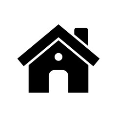 home icon or logo isolated sign symbol vector illustration - high quality black style vector icons
