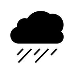 rainy icon or logo isolated sign symbol vector illustration - high quality black style vector icons
