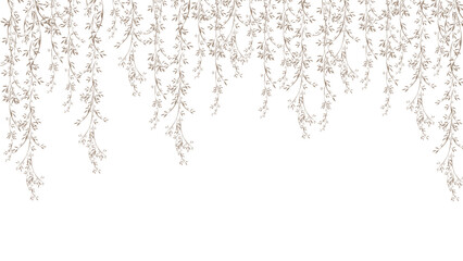  abstract dry leaf  frame from the sky on Png Flower Wreath White transparent background Cover