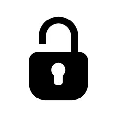 unlocked icon or logo isolated sign symbol vector illustration - high quality black style vector icons
