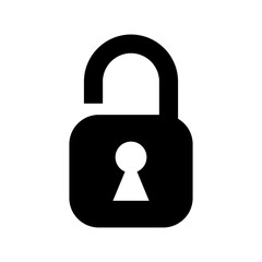 unlocked icon or logo isolated sign symbol vector illustration - high quality black style vector icons
