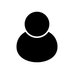 user icon or logo isolated sign symbol vector illustration - high quality black style vector icons
