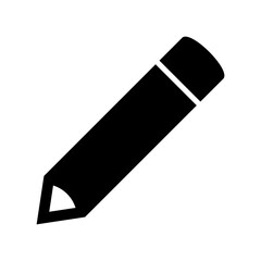 write icon or logo isolated sign symbol vector illustration - high quality black style vector icons
