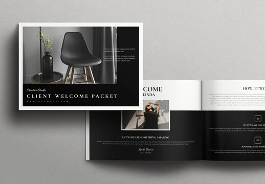 Client Welcome Packet Template Landscape