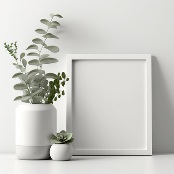 Picture Frame with Plant