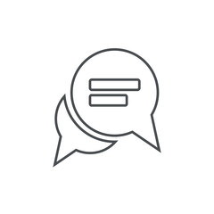 Chat related icon