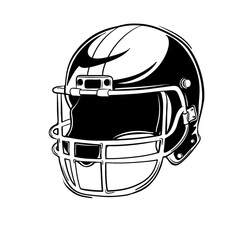 Fototapeta premium american football helmet