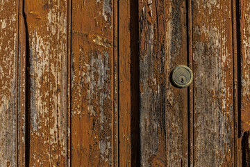 Old door lock