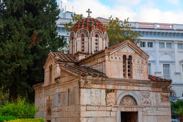 The Metropolitan Cathedral of the Annunciation in Athens, Greece