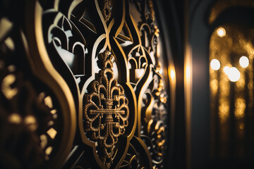 Islamic ornamental background for ramadan kareem