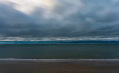 Storm approaching Myrtle Beach in South Carolina