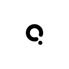 Premium design Logo with letter Q for company branding and other