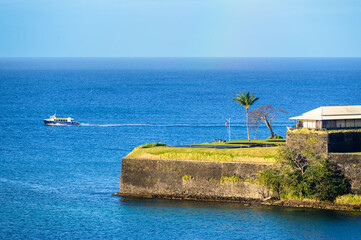 Castle of Fort de France, capital city of Martinique, French Caribbean