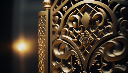 Islamic ornamental background for ramadan kareem