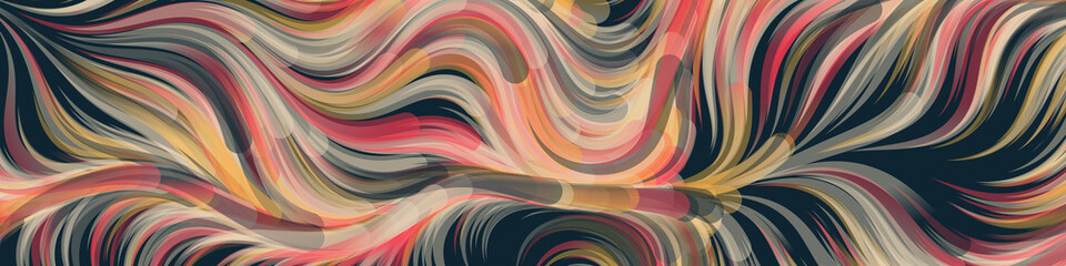 Abstract Perlin Noise Geometric Pattern generative computational art illustration